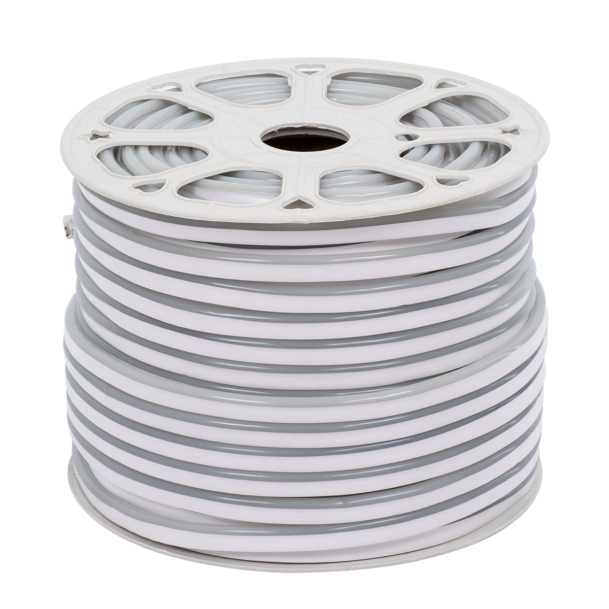 70574 OVALE 120° Degree Neon Flex Epistar LED SMD 2835 1m 12W/m 120LED/m 1212lm/m 120° DC 230V Αδιάβροχη IP68 Πράσινο Dimmable