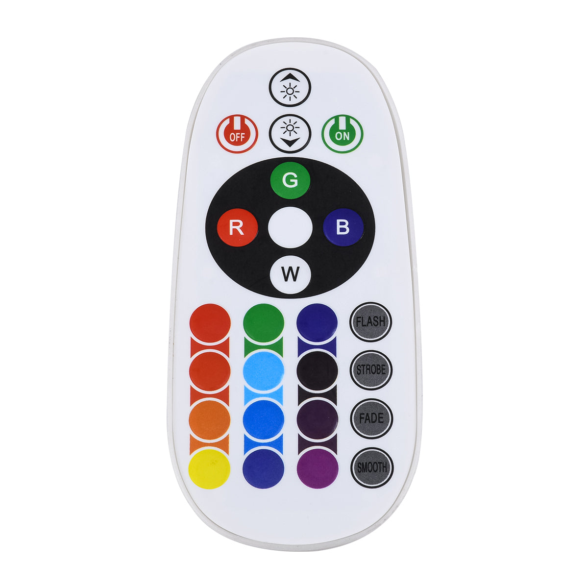 70625 RGB Controller με Ασύρματο Χειριστήριο IR - Μεταλλάκτης Τροφοδοσίας AC/DC 230V Αδιάβροχος IP65 για OVALE 120° Degree Neon Flex LED RGB 4 Pin Max 1500W - Έως 100 Μέτρα