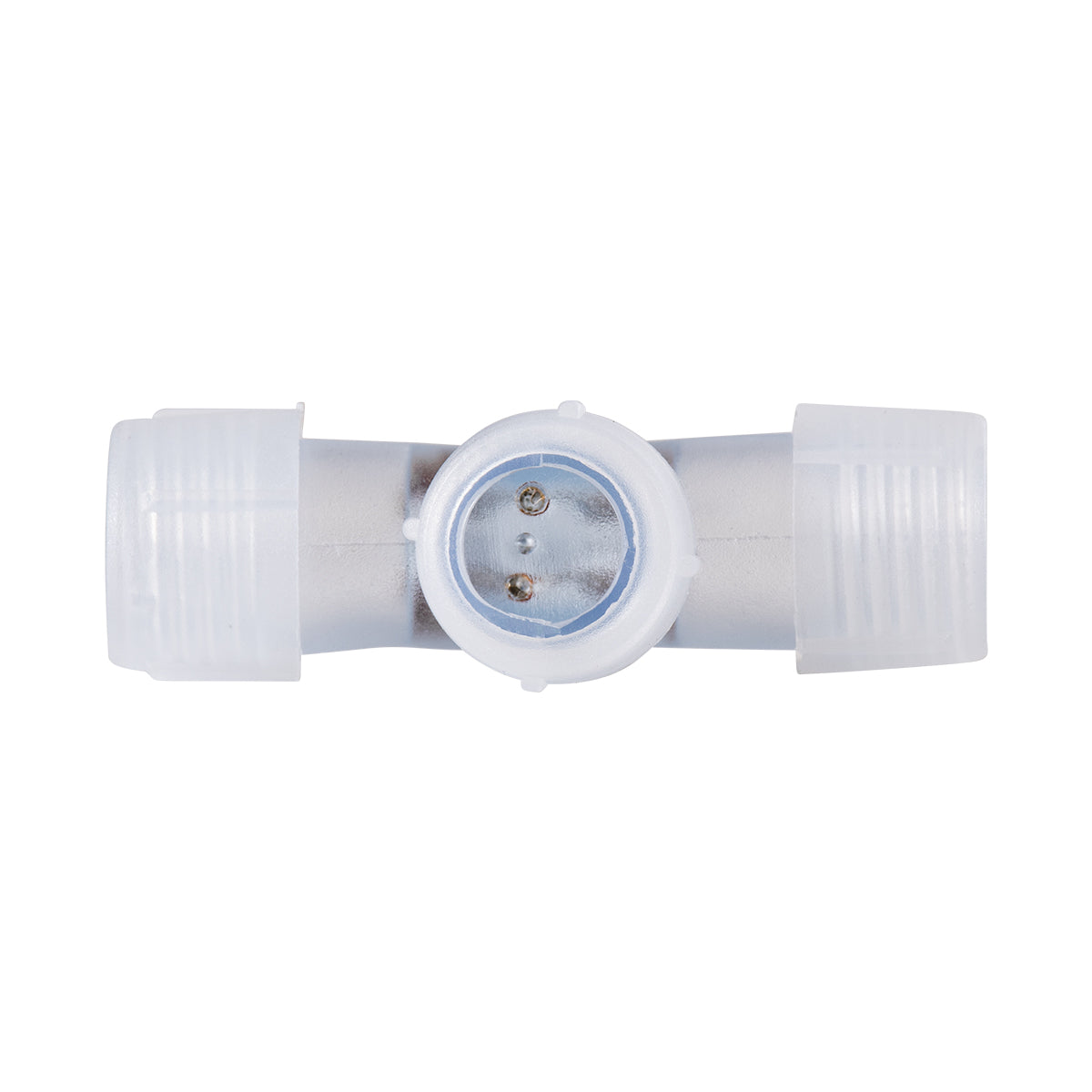 70661 Σύνδεσμος T για RGB Φωτοσωλήνα LED 360° Degree DC 230V 2 Pin Αδιάβροχος IP68