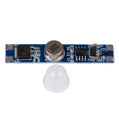 SENSOR-PROFILE 70697 Mini PIR Ανιχνευτής-Αισθητήρας Κίνησης Modular για Προφίλ Αλουμινίου - DC 5-24V 1 x 6A 144W - Max 6A 144W - IP20 - Γωνία Ανίχνευσης 180° & Απόσταση Ανίχνευσης 3 Μέτρα με 30 Sec Χρόνο Αναμονής - Μ4.9 x Π1 x Υ1.2cm