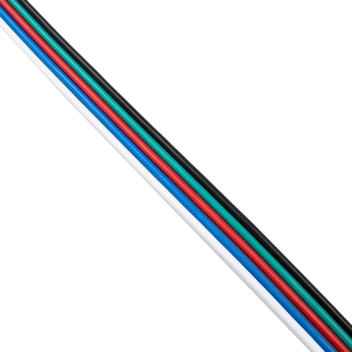 70737 Εύκαμπτο Πλακέ Καλώδιο 1m RGBW 5 x 0.75mm²