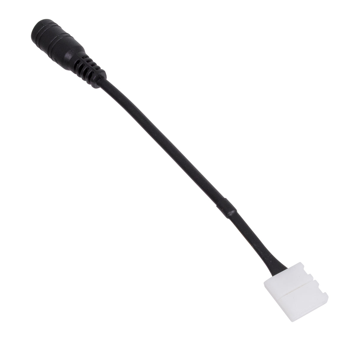 STRIPART 70740 Ενωτικός Ταχυσύνδεσμος με 15cm Καλώδιο Τροφοδοσίας για Μονόχρωμη Ταινία LED 2Pin 10mm σε DC Θηλυκό Σύνδεσμο 2.1mm IP20 - Μ15 x Π1.2 x Υ1.2