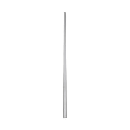 ALP-LINEAR CURBARIO 70802-1M Επιφανειακό Εύκαμπτο Προφίλ Αλουμινίου με Λευκό Γαλακτερό Πατητό Κάλυμμα για Ταινίες LED IP20 - Ασημί & Λευκό - Μ100 x Π1.8 x Υ0.5
