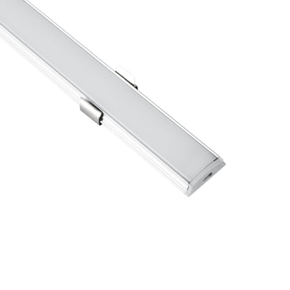 CURVED-PROFILE 70802-3M Προφίλ Αλουμινίου - Βάση & Ψύκτρα Ταινίας LED με Λευκό Γαλακτερό Κάλυμμα - Επιφανειακή Χρήση - Εύκαμπτο με Δυνατότητα Κυρτής Τοποθέτησης - Πατητό Κάλυμμα - Ασημί - 3 Μέτρα - Πακέτο 5 Τεμαχίων - Μ300 x Π1.8 x Υ0.5cm