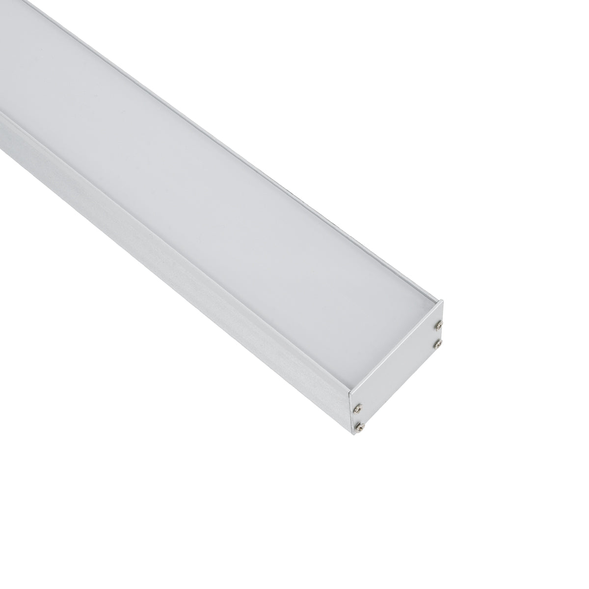 UNDERGROUND-PROFILE 70860-1M Προφίλ Αλουμινίου - Βάση & Ψύκτρα Ταινίας LED με Λευκό Γαλακτερό Κάλυμμα - Ενδοδαπέδια Χωνευτή Χρήση σε Δρόμους - Πατητό Κάλυμμα Υψηλής Αντοχής & Ανθεκτικότητας σε Βάρος - Ασημί - 1 Μέτρο - Μ100 x Π5 x Υ3.5cm