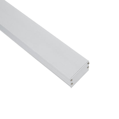 UNDERGROUND-PROFILE 70860-1M Προφίλ Αλουμινίου - Βάση & Ψύκτρα Ταινίας LED με Λευκό Γαλακτερό Κάλυμμα - Ενδοδαπέδια Χωνευτή Χρήση σε Δρόμους - Πατητό Κάλυμμα Υψηλής Αντοχής & Ανθεκτικότητας σε Βάρος - Ασημί - 1 Μέτρο - Μ100 x Π5 x Υ3.5cm
