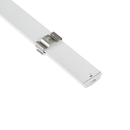 CURVED-PROFILE 70863-3M Προφίλ Αλουμινίου - Βάση & Ψύκτρα Ταινίας LED με Λευκό Γαλακτερό Κάλυμμα - Επιφανειακή Χρήση - Εύκαμπτο με Δυνατότητα Κυρτής Τοποθέτησης - Πατητό Κάλυμμα - Λευκό - 3 Μέτρα - Πακέτο 5 Τεμαχίων - Μ300 x Π1.8 x Υ0.5cm