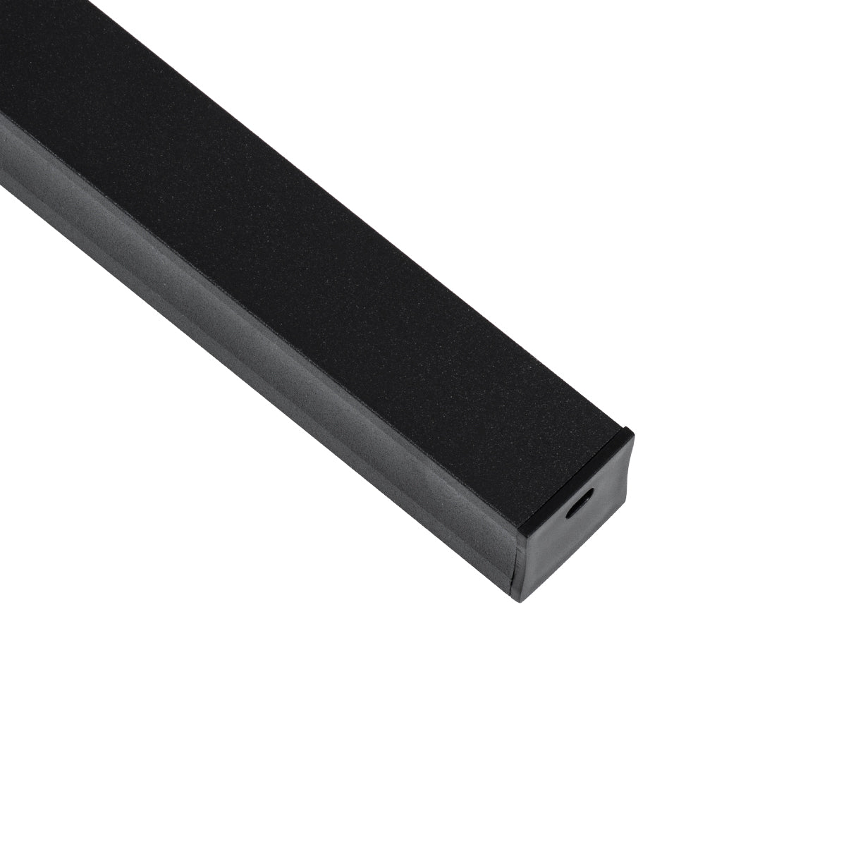 ALP-LINEAR LIGHTLINE 70869-3M Επιφανειακό Προφίλ Αλουμινίου με Λευκό Γαλακτερό Πατητό Κάλυμμα για Ταινίες LED IP20 - Μαύρο & Λευκό - Μ300 x Π2.3 x Υ2 - Πακέτο 5 Τεμαχίων