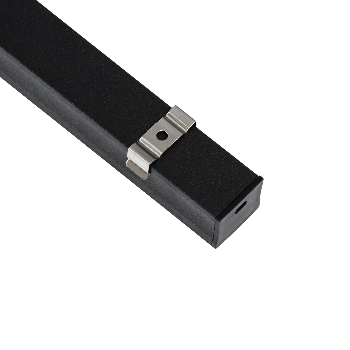ALP-LINEAR LIGHTLINE 70869-3M Επιφανειακό Προφίλ Αλουμινίου με Λευκό Γαλακτερό Πατητό Κάλυμμα για Ταινίες LED IP20 - Μαύρο & Λευκό - Μ300 x Π2.3 x Υ2 - Πακέτο 5 Τεμαχίων