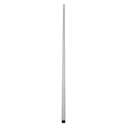 ALP-LINEAR LIGHTLINE 70869-3M Επιφανειακό Προφίλ Αλουμινίου με Λευκό Γαλακτερό Πατητό Κάλυμμα για Ταινίες LED IP20 - Μαύρο & Λευκό - Μ300 x Π2.3 x Υ2 - Πακέτο 5 Τεμαχίων
