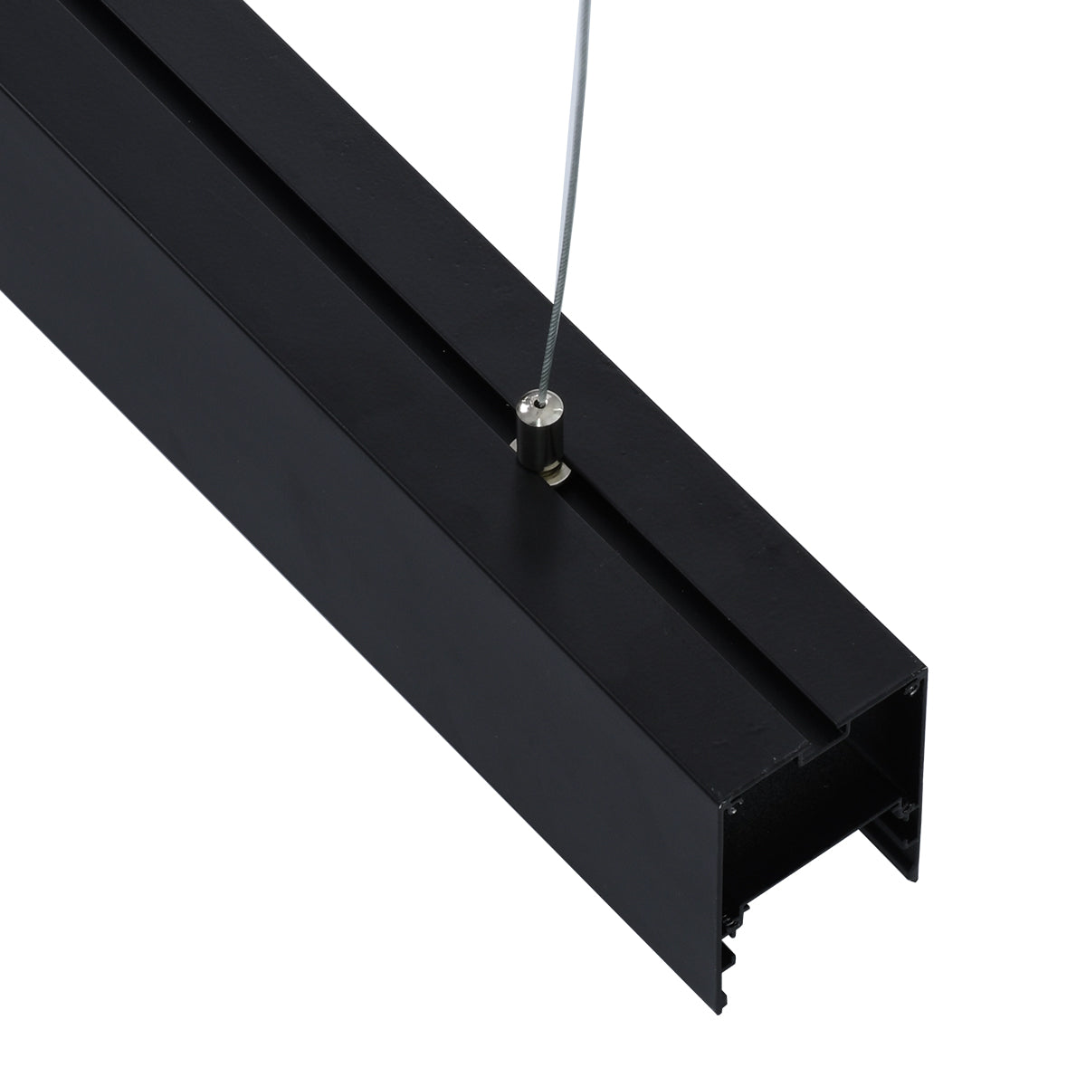 PROFILE-PART 70899 Σετ Κρέμασης για Προφίλ Αλουμινίου - Κρεμαστή Χρήση - Ασημί - 2 Ντίζες των 2 Μέτρων - Μ200cm