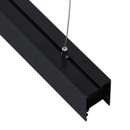 PROFILE-PART 70899 Σετ Κρέμασης για Προφίλ Αλουμινίου - Κρεμαστή Χρήση - Ασημί - 2 Ντίζες των 2 Μέτρων - Μ200cm