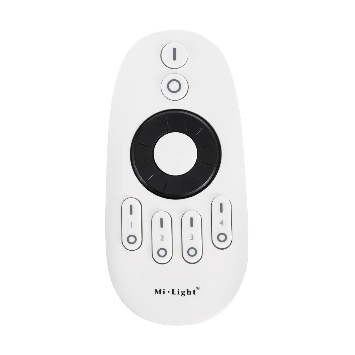 71402 FUT006 Mi-Light Ασύρματο Χειριστήριο RF 2.4Ghz 4 Group για όλα τα Μονόχρωμα & CCT Mi-BOXER Controller DC 3V 2 x AAA - IP20 Λευκό Μ10.8 x Π5.4 x Υ2cm
