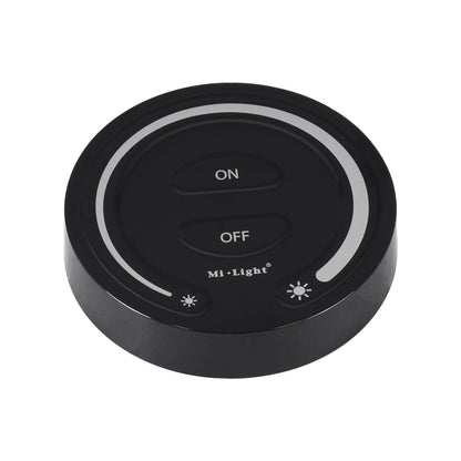 71403 FUT087-B Mi-Light Ασύρματο Χειριστήριο Αφής RF 2.4Ghz για όλα τα Μονόχρωμα Mi-BOXER Controller DC 3V 2 x AAA - IP20 Μαύρο Φ8 x Υ1.8cm