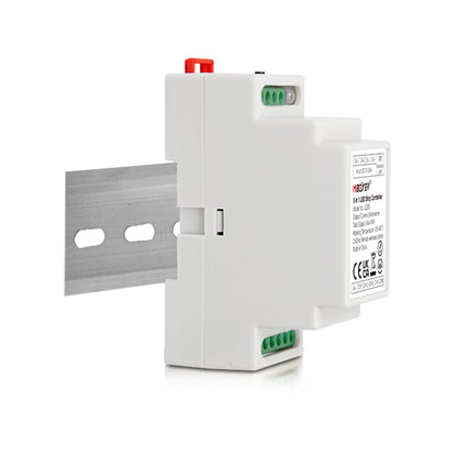 71415 LS2S Mi-BOXER DC WiFi & RF 2.4Ghz Dimmer High Speed Controller 5 Καναλιών DC 12-24V 5 x 6A 144W - Max 10A 240W - IP20 RGBW+WW - Din Rail Ράγας - Μ9 x Π3.4 x Υ6cm