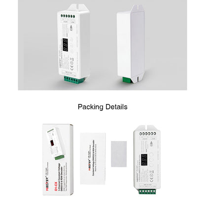 71424 D1-CX Mi-BOXER DC DMX & RDM Dimmer High Speed Controller / Decoder 1 Καναλιού DC 12-24V 1 x 20A 480W - Max 20A 480W - IP20 Μ13 x Π5 x Υ2.5cm