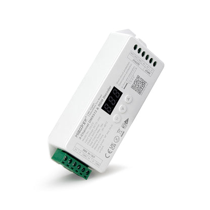 71425 D3-CX Mi-BOXER DC DMX & RDM Dimmer High Speed Controller / Decoder 3 Καναλιών DC 12-24V 3 x 6A 144W - Max 18A 432W - IP20 Μ13 x Π5 x Υ2.5cm