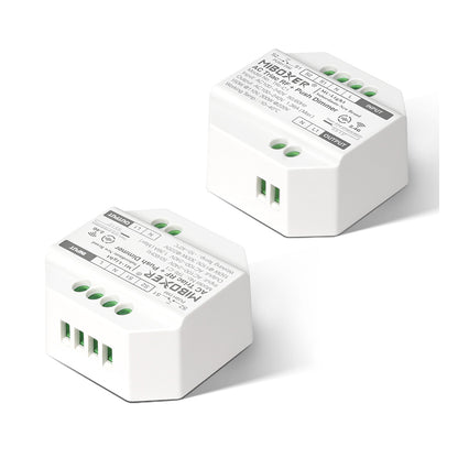 MiBOXER-TRI-C1 71432 AC Triac RF 2.4Ghz & Push Dimmer με 1 x 1.36A 300W Κανάλι AC 220-240V 1.36A 300W Max IP20 - RF 2.4Ghz & Push Dimming - Μ5 x Π5 x Υ2.3