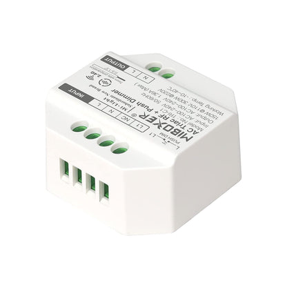 MiBOXER-TRI-C1 71432 AC Triac RF 2.4Ghz & Push Dimmer με 1 x 1.36A 300W Κανάλι AC 220-240V 1.36A 300W Max IP20 - RF 2.4Ghz & Push Dimming - Μ5 x Π5 x Υ2.3