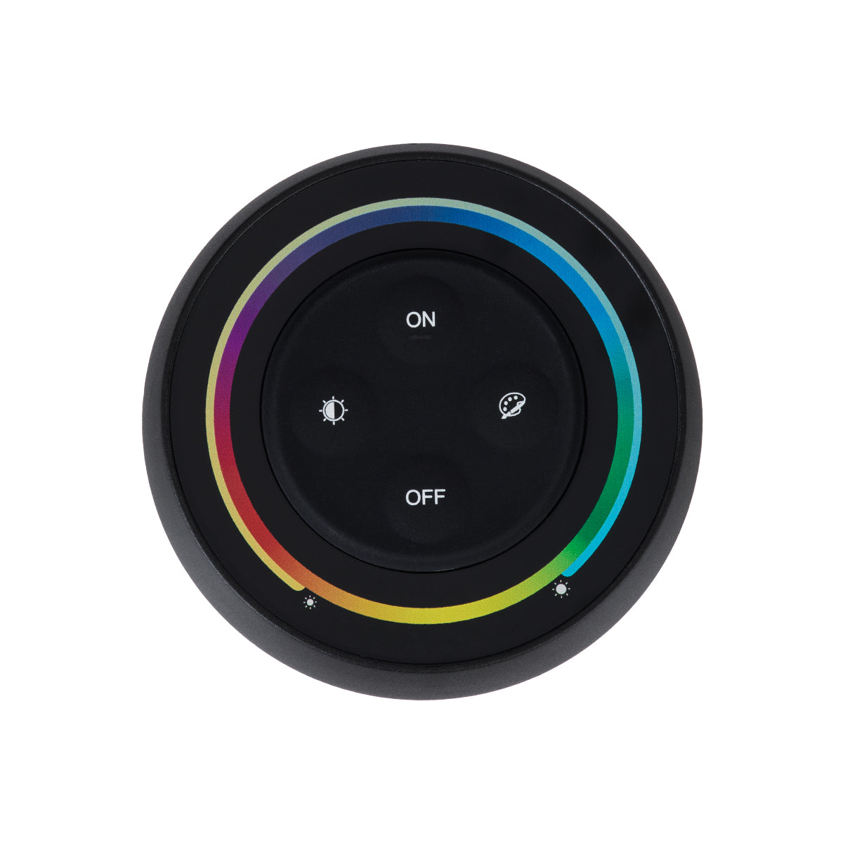 71434 S2-B Mi-Light Ασύρματο Χειριστήριο Αφής RF 2.4Ghz για όλα τα RGBW+WW Mi-BOXER Controller DC 3V 2 x AAA - IP20 Μαύρο Φ7 x Υ2.5cm