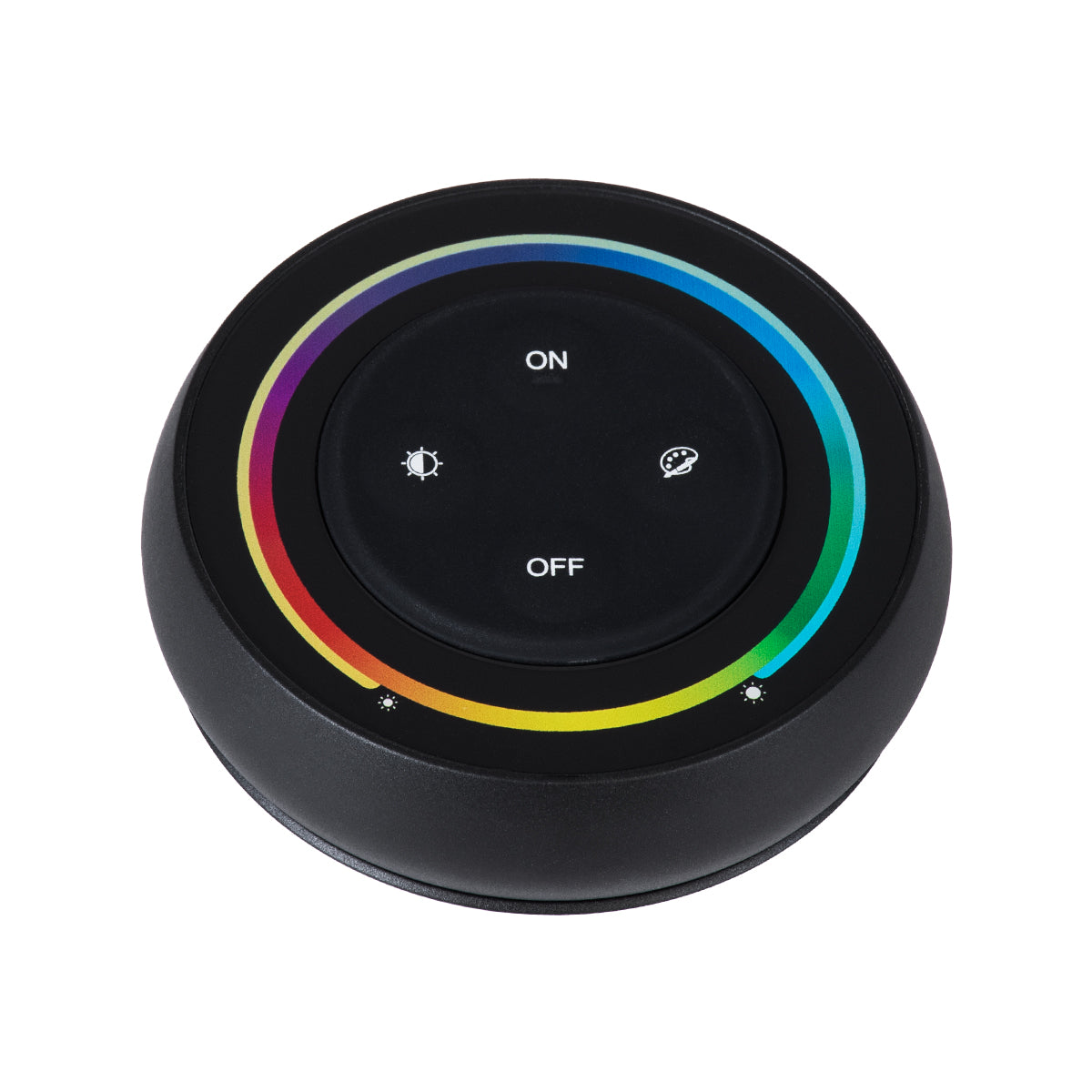 71434 S2-B Mi-Light Ασύρματο Χειριστήριο Αφής RF 2.4Ghz για όλα τα RGBW+WW Mi-BOXER Controller DC 3V 2 x AAA - IP20 Μαύρο Φ7 x Υ2.5cm