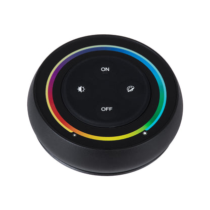 71434 S2-B Mi-Light Ασύρματο Χειριστήριο Αφής RF 2.4Ghz για όλα τα RGBW+WW Mi-BOXER Controller DC 3V 2 x AAA - IP20 Μαύρο Φ7 x Υ2.5cm