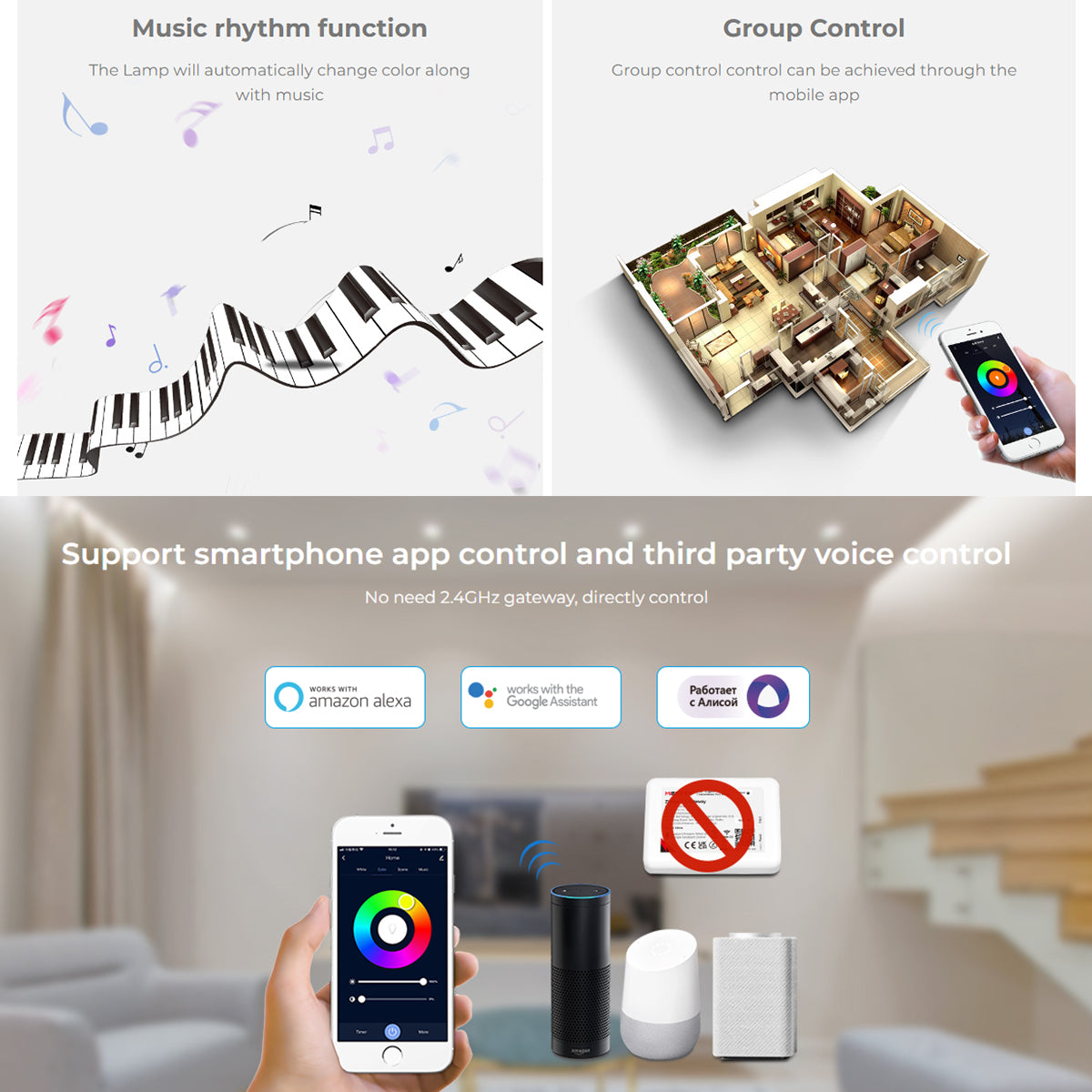 71441 WL5-P75V24 Mi-BOXER DC Smart Wifi & RF 2.4Ghz Power Supply Τροφοδοτικό SELV & Controller / Dimmer All in One 5 Καναλιών AC100-240V σε DC 24V 5 x 0.6A 14.4W - Max 3A 75W - IP20 RGBW+WW Μ19 x Π5.5 x Υ3.2cm