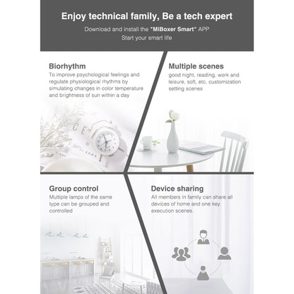 71441 WL5-P75V24 Mi-BOXER DC Smart Wifi & RF 2.4Ghz Power Supply Τροφοδοτικό SELV & Controller / Dimmer All in One 5 Καναλιών AC100-240V σε DC 24V 5 x 0.6A 14.4W - Max 3A 75W - IP20 RGBW+WW Μ19 x Π5.5 x Υ3.2cm