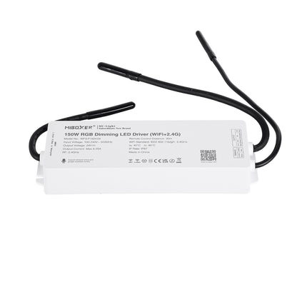 71442 WP3-P150V24 Mi-BOXER DC Smart Wifi & RF 2.4Ghz Power Supply Τροφοδοτικό SELV & Controller / Dimmer All in One 3 Καναλιών AC100-240V σε DC 24V 3 x 2.1A 50W - Max 6.25A 150W - Αδιάβροχο IP67 RGB Μ22.5 x Π7.3 x Υ3.5cm