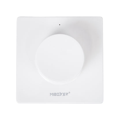 71443 K1 Mi-BOXER Ασύρματο Επιτοίχιο Χειριστήριο Dimmer RF 2.4Ghz για όλα τα Μονόχρωμα Mi-BOXER Controller DC 3V 1 x CR2032 - IP20 Λευκό Μ8.5 x Π8.5 x Υ2.5cm