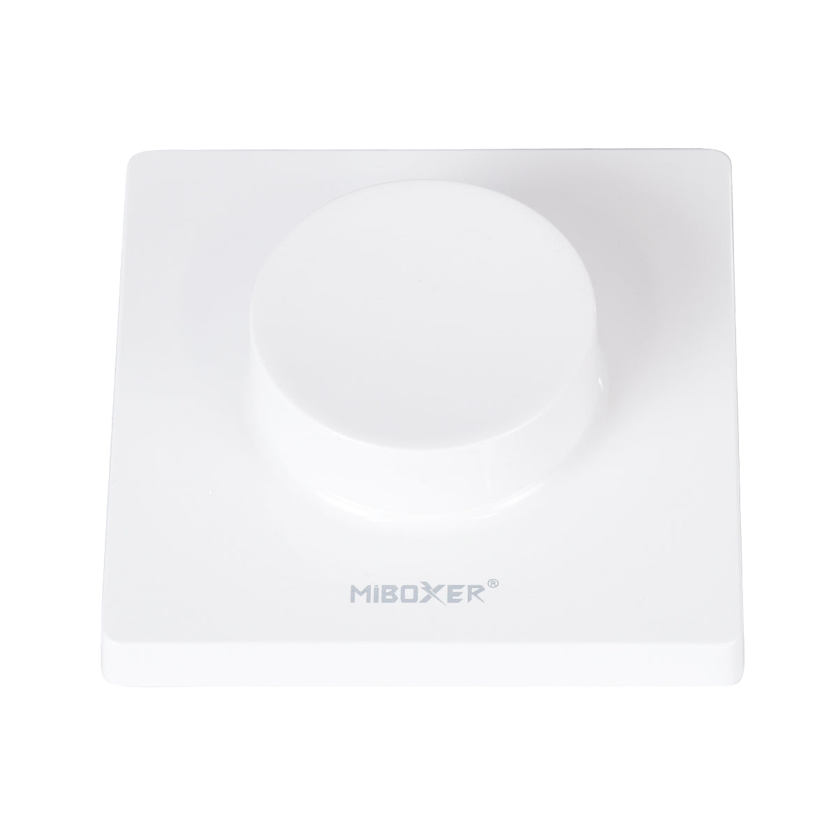 71443 K1 Mi-BOXER Ασύρματο Επιτοίχιο Χειριστήριο Dimmer RF 2.4Ghz για όλα τα Μονόχρωμα Mi-BOXER Controller DC 3V 1 x CR2032 - IP20 Λευκό Μ8.5 x Π8.5 x Υ2.5cm