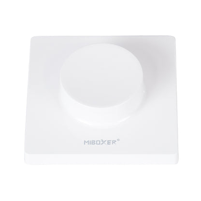 71443 K1 Mi-BOXER Ασύρματο Επιτοίχιο Χειριστήριο Dimmer RF 2.4Ghz για όλα τα Μονόχρωμα Mi-BOXER Controller DC 3V 1 x CR2032 - IP20 Λευκό Μ8.5 x Π8.5 x Υ2.5cm