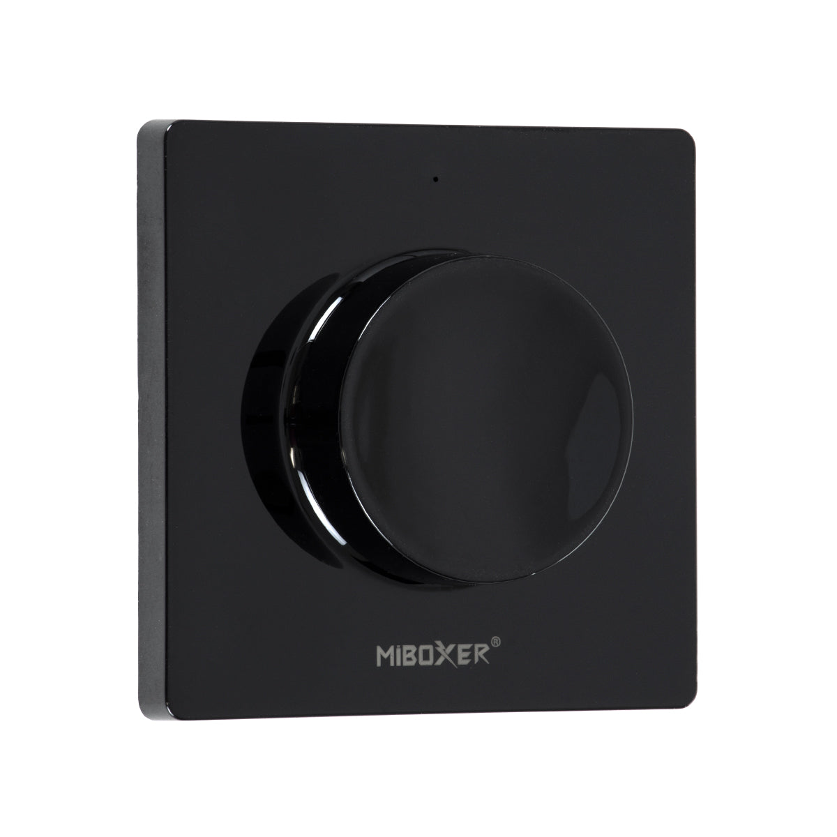 71444 K1-B Mi-BOXER Ασύρματο Επιτοίχιο Χειριστήριο Dimmer RF 2.4Ghz για όλα τα Μονόχρωμα Mi-BOXER Controller DC 3V 1 x CR2032 - IP20 Μαύρο Μ8.5 x Π8.5 x Υ2.5cm