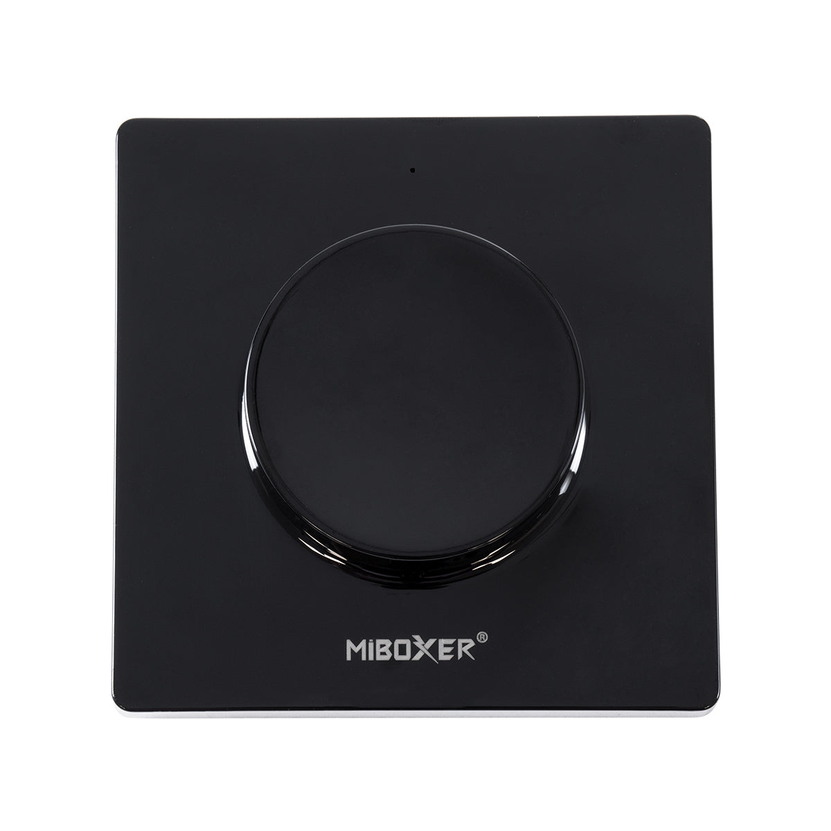 71444 K1-B Mi-BOXER Ασύρματο Επιτοίχιο Χειριστήριο Dimmer RF 2.4Ghz για όλα τα Μονόχρωμα Mi-BOXER Controller DC 3V 1 x CR2032 - IP20 Μαύρο Μ8.5 x Π8.5 x Υ2.5cm