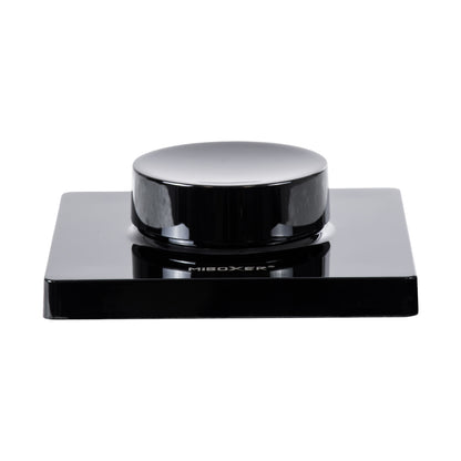 71444 K1-B Mi-BOXER Ασύρματο Επιτοίχιο Χειριστήριο Dimmer RF 2.4Ghz για όλα τα Μονόχρωμα Mi-BOXER Controller DC 3V 1 x CR2032 - IP20 Μαύρο Μ8.5 x Π8.5 x Υ2.5cm