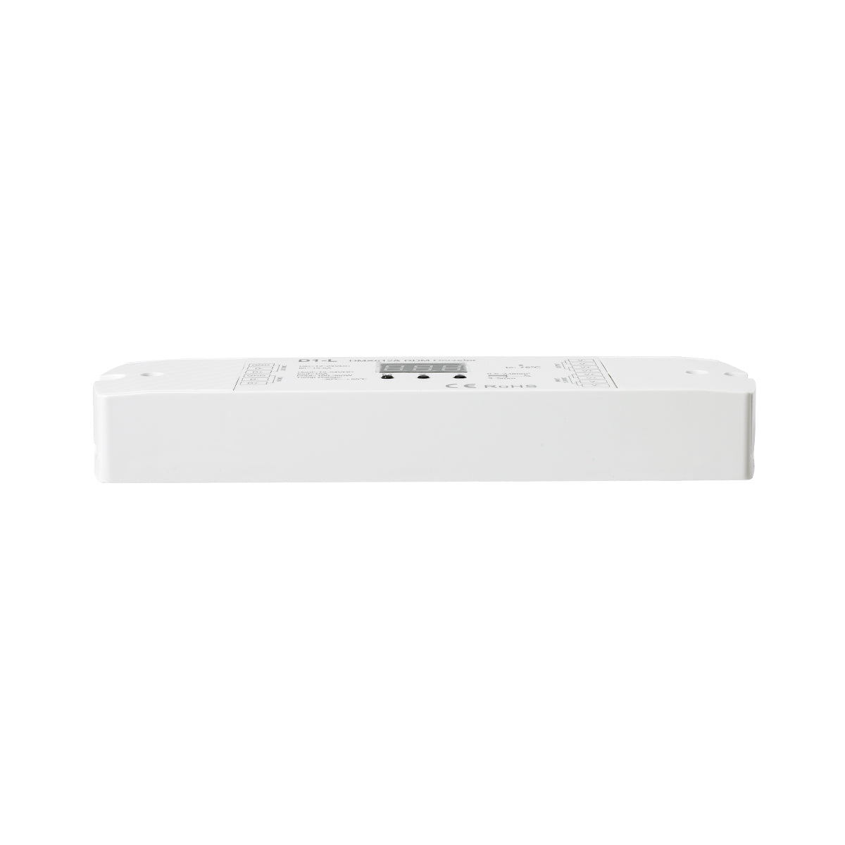 71446 D1-L SKYDANCE DC DMX & RDM Dimmer High Speed Controller / Decoder 1 Καναλιού DC 12-24V 1 x 15.5A 360W - Max 15.5A 360W - IP20 Μ17 x Π5 x Υ2.5cm