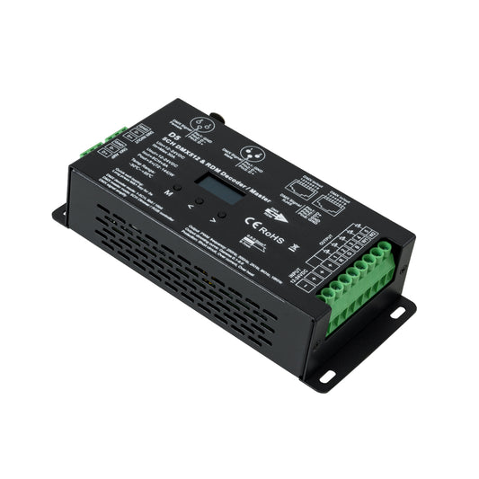 71448 D5 SKYDANCE DC DMX & RDM Dimmer High Speed Controller / Decoder 5 Καναλιών DC 12-24V 5 x 6A 144W - Max 30A 864W - IP20 Μ17 x Π8 x Υ4cm