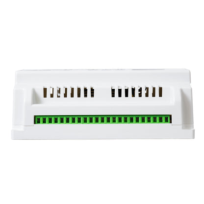 71450 D24 SKYDANCE DC DMX & RDM Dimmer Din Rail Ράγας High Speed Controller / Decoder 24 Καναλιών DC 12-24V 24 x 3A 72W - Max 72.5A 1740W - IP20 Μ16 x Π9 x Υ6cm