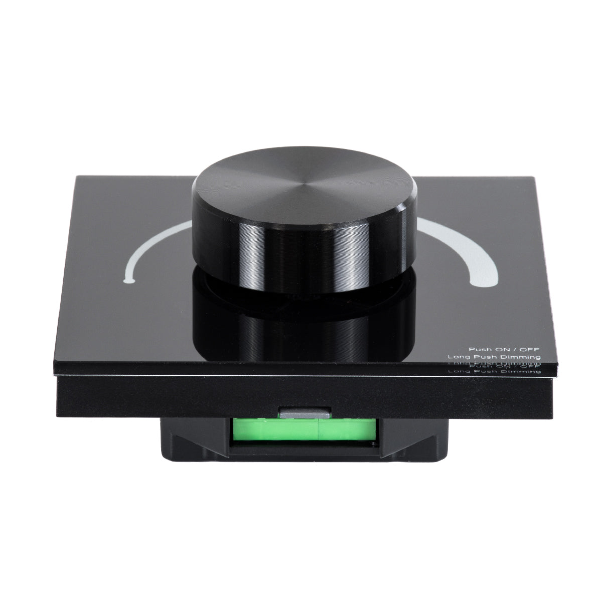 71455 S1-K SKYDANCE AC Smart RF 2.4Ghz & Ροοστάτη - Push ON/OFF Triac Dimming AC100-240V σε AC100-240V 1 x 1.5A 360W - Max 1.5A 360W - IP20 - Μαύρο Σώμα - Μ8.5 x Π8.5 x Υ5cm