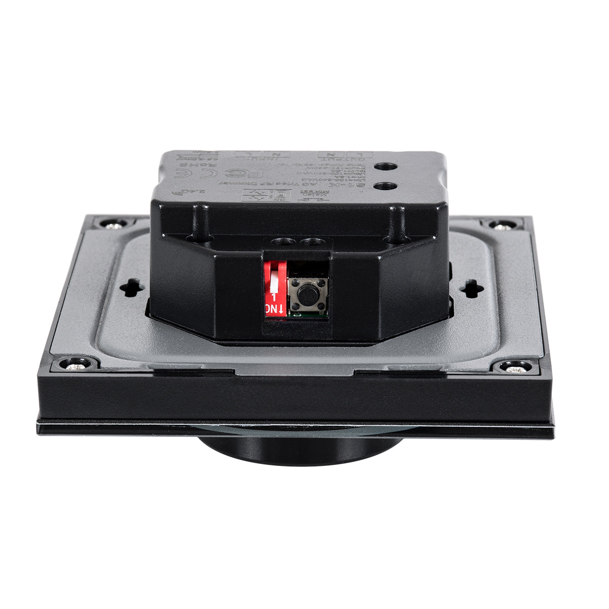 71455 S1-K SKYDANCE AC Smart RF 2.4Ghz & Ροοστάτη - Push ON/OFF Triac Dimming AC100-240V σε AC100-240V 1 x 1.5A 360W - Max 1.5A 360W - IP20 - Μαύρο Σώμα - Μ8.5 x Π8.5 x Υ5cm