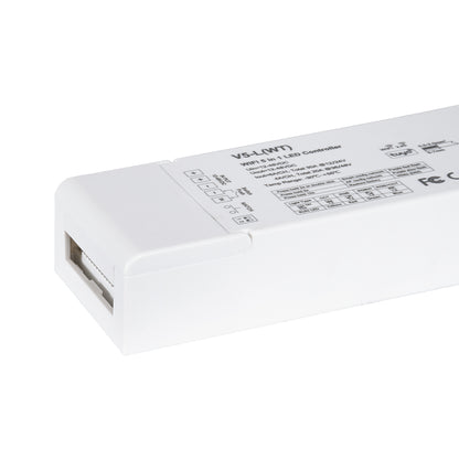 71470 V5-L SKYDANCE DC WiFi & RF 2.4Ghz Dimmer High Speed Controller 5 Καναλιών DC 12-48V 5 x 6A 288W - Max 30A 1440W - IP20 Μ18 x Π5.7 x Υ2.8cm