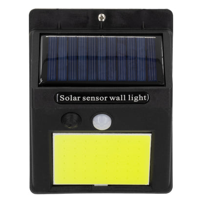 71495 Αυτόνομο Ηλιακό Φωτιστικό LED COB 10W 1000lm με Ενσωματωμένη Μπαταρία 1200mAh - Φωτοβολταϊκό Πάνελ με Αισθητήρα Ημέρας-Νύχτας και PIR Αισθητήρα Κίνησης Αδιάβροχο IP65 Ψυχρό Λευκό 6000K