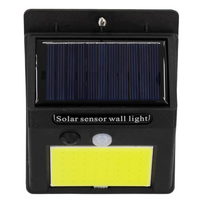 71496 Αυτόνομο Ηλιακό Φωτιστικό LED COB 12W 1200lm με Ενσωματωμένη Μπαταρία 1200mAh - Φωτοβολταϊκό Πάνελ με Αισθητήρα Ημέρας-Νύχτας και PIR Αισθητήρα Κίνησης Αδιάβροχο IP65 Ψυχρό Λευκό 6000K