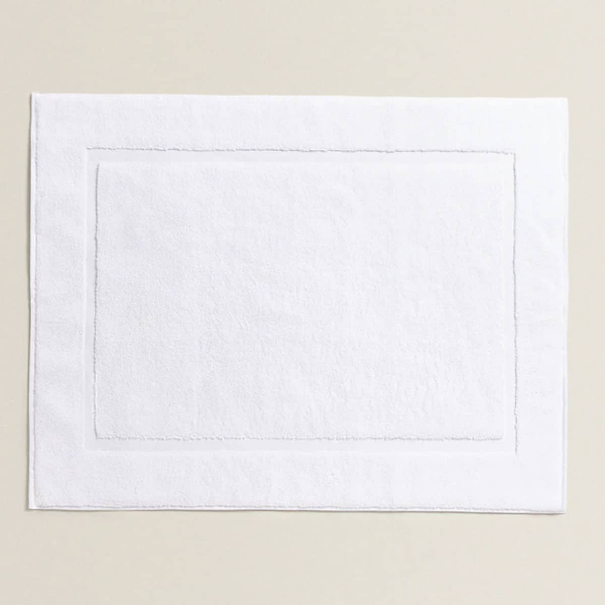 Πατάκι Μπάνιου Ξενοδοχείου 100% Cotton White 50x70εκ