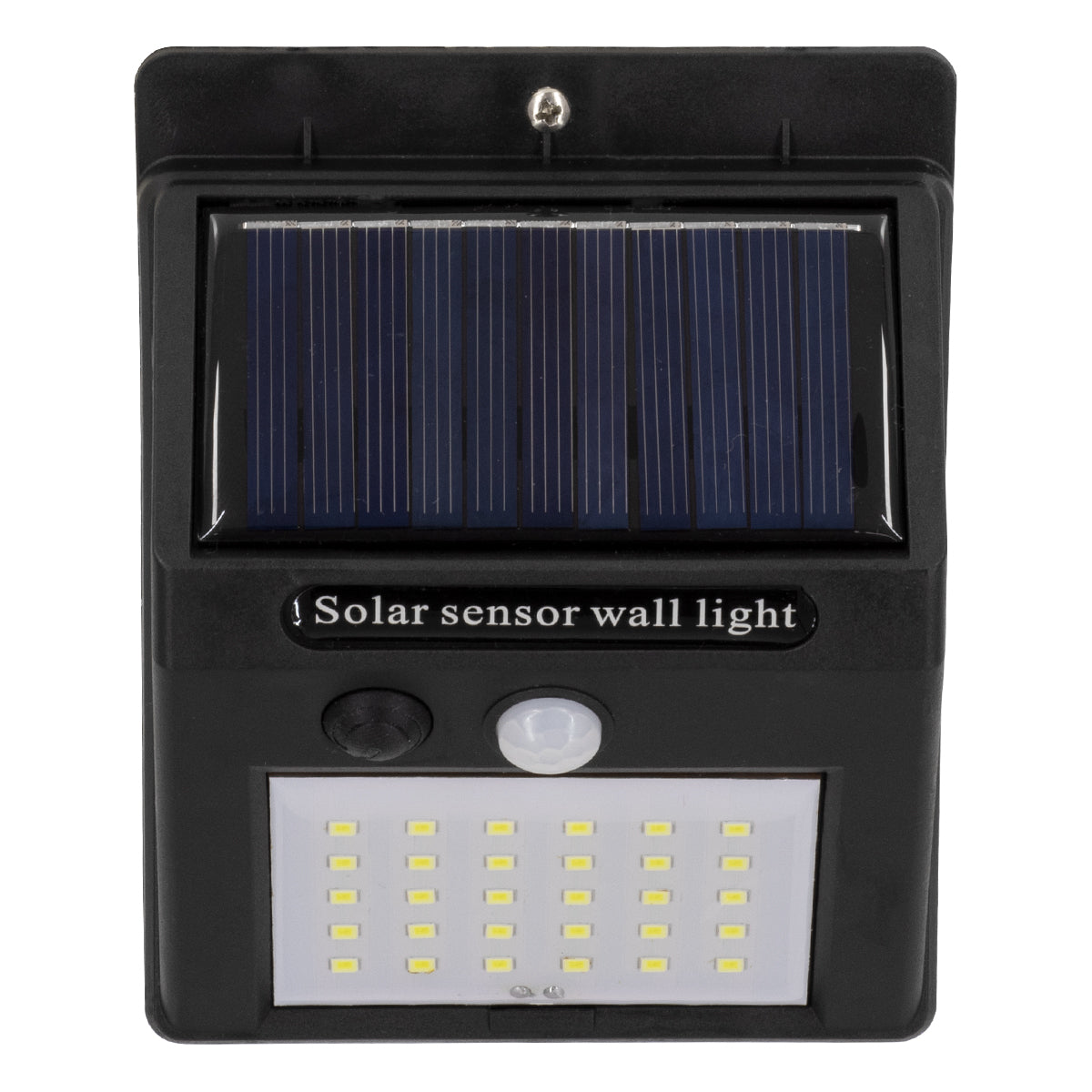 71500 Αυτόνομο Ηλιακό Φωτιστικό LED SMD 6W 600lm με Ενσωματωμένη Μπαταρία 1200mAh - Φωτοβολταϊκό Πάνελ με Αισθητήρα Ημέρας-Νύχτας και PIR Αισθητήρα Κίνησης Αδιάβροχο IP65 Ψυχρό Λευκό 6000K