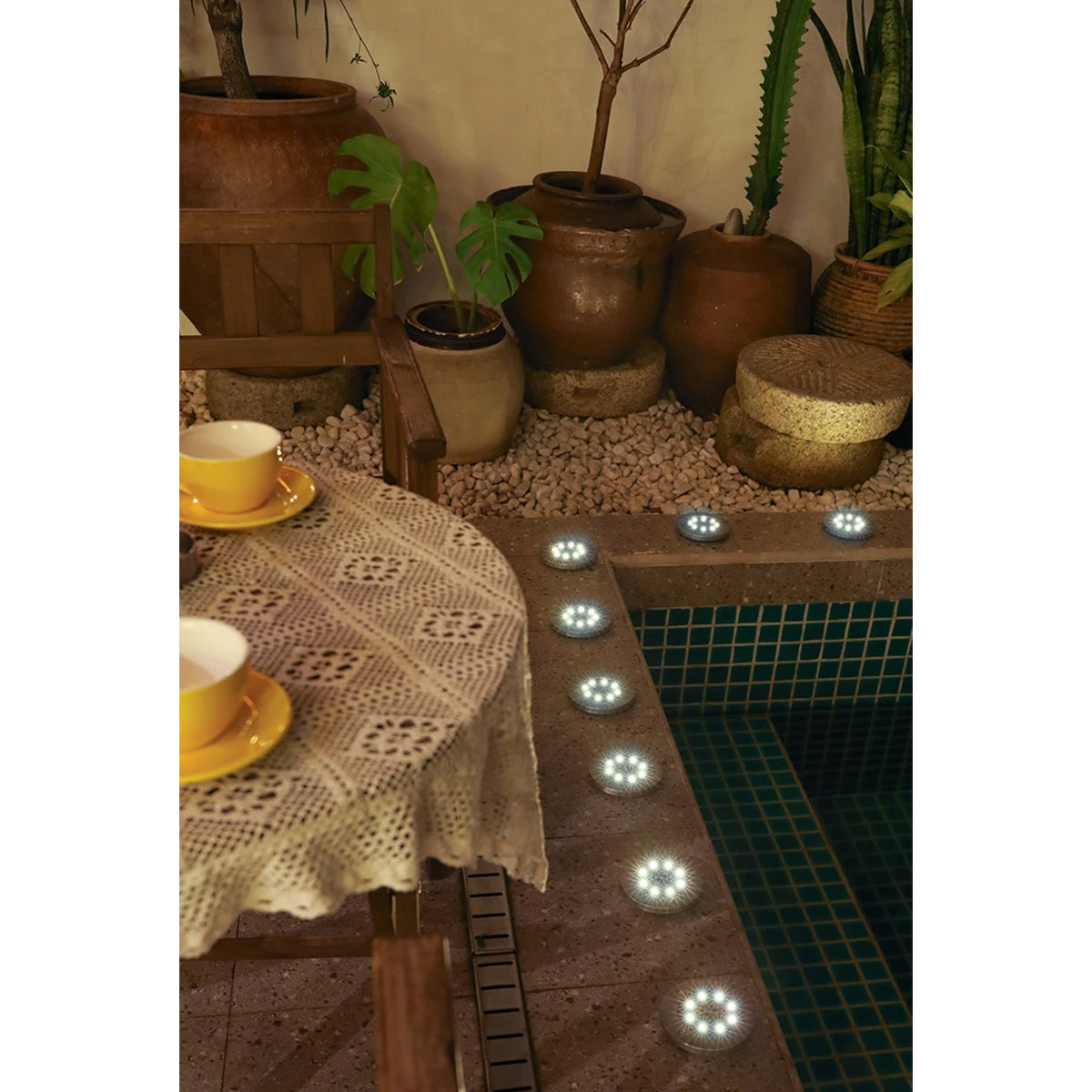 71504 Αυτόνομο Ηλιακό Φωτιστικό Κήπου LED SMD 3W 200lm με Ενσωματωμένη Μπαταρία 600mAh - Φωτοβολταϊκό Πάνελ με Αισθητήρα Ημέρας-Νύχτας Αδιάβροχο IP65 Ψυχρό Λευκό 6000K