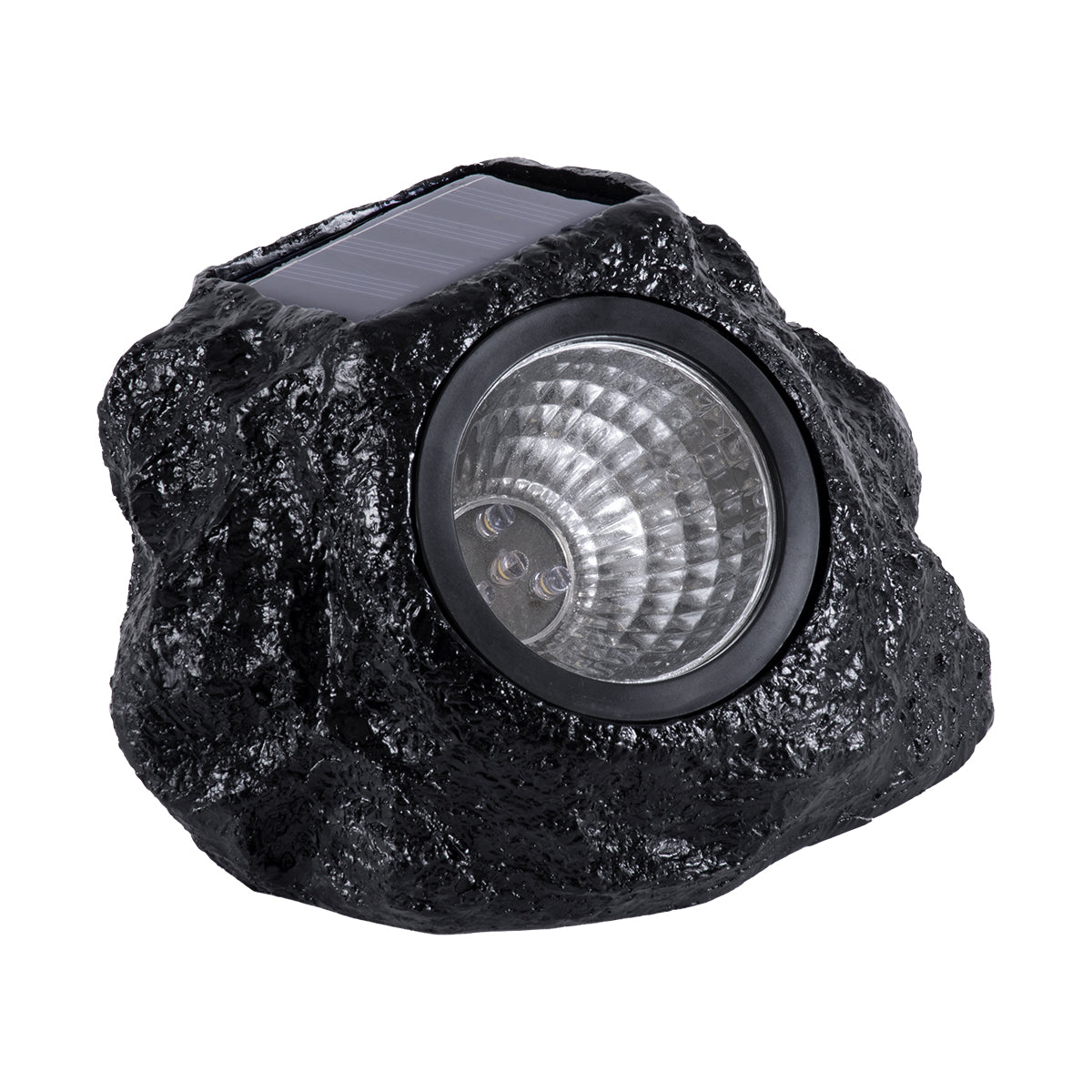 ROCHLIGHT 71509 Διακοσμητικό Φωτιστικό Κήπου LED 1W 50lm 120° DC 5V με Φωτοβολταϊκό Panel 5V 0.1W & Επαναφορτιζόμενη Μπαταρία Li-ion 3.2V 600mAh Αδιάβροχο IP65 Θερμό Λευκό 2700K - Μ14 x Π13 x Υ11