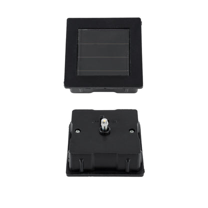 TRIBAL 71526 ΣΕΤ 4 Τεμαχίων Αυτόνομα Ηλιακά Φωτιστικά LED SMD 0.80W/Τεμ. 80lm/Τεμ. με Ενσωματωμένη Μπαταρία 600mAh - Φωτοβολταϊκό Πάνελ με Αισθητήρα Ημέρας-Νύχτας Αδιάβροχο IP65 Φανάρι Κήπου Τετράγωνο Θερμό Λευκό 2700K Μ6 x Π6 x Υ18cm