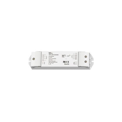 71547 V3-L SKYDANCE DC RF 2.4Ghz Dimmer High Speed Controller & Push Dimming 3 Κανάλια DC 12-48V 3 x 6A 288W - Max 18.5A 288W - IP20 Μ17.5 x Π4.5 x Υ2.5cm