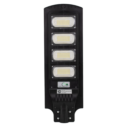 71553 Αυτόνομο Ηλιακό Φωτιστικό Δρόμου Street Light LED SMD 200W 16000lm με Ενσωματωμένη Μπαταρία Li-ion 12000mAh - Φωτοβολταϊκό Πάνελ με Αισθητήρα Ημέρας-Νύχτας PIR Αισθητήρα Κίνησης Αδιάβροχο IP65 Ψυχρό Λευκό 6000K